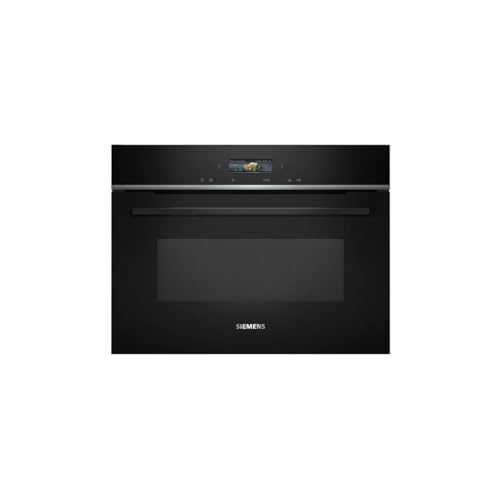 Siemens CE732GXB1 iQ700 Einbau-Mikrowelle, 60 x 45 cm, Schwarz, cookControl10 - Automatikprogramme, humidClean...