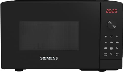 Siemens FE023LMB2 iQ300 Mikrowelle, 44 x 26 cm, 800 Watt, Drehteller 27 cm, Türanschlag links, cookControl8...