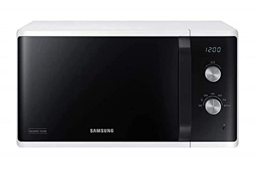 Samsung MW3500 Mikrowelle MS23K3614AW/EG / 800 W / 23 L Garraum / 48, 9 cm Breite / Kratzfester...