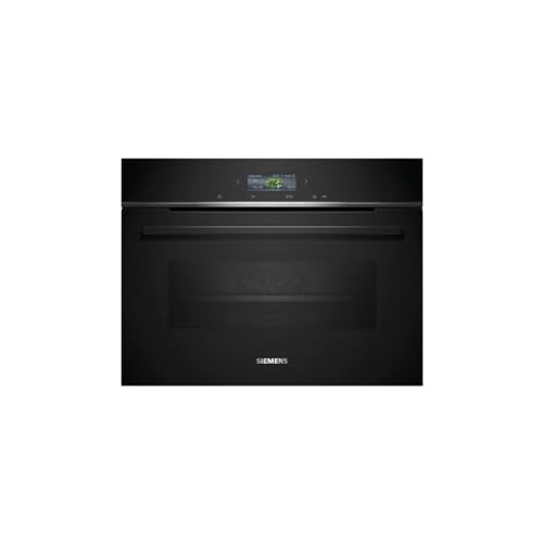 Siemens CB734G1B1, iQ700 Smarter Einbau-Kompaktbackofen, 60 x 45 cm, Made in Germany, Schwarz, ecoClean &...