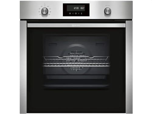 NEFF B6CCH7AN0 Einbau-Backofen N50 / 60 cm / 71 l / Edelstahl / A / Hide / Pyrolyse / 8 Betriebsarten