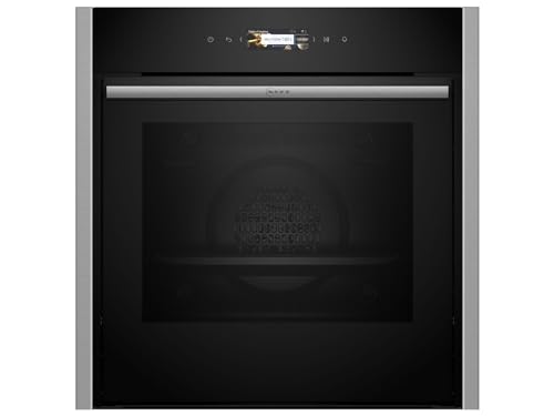 Neff B54CR71N0, Smarter Einbau-Backofen N70, 60 x 60 cm, Made in Germany, Pyrolyse, Optimaler Zugriff mit...