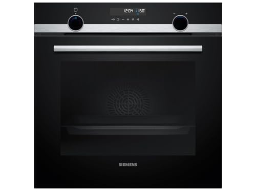 Siemens HB578GBS3, iQ500, Einbau-Backofen 60 x 60 cm, activeClean Pyrolyse Selbstreinung, TFT-Display, 3D Heißluft, Schnellaufheizung, cookControl40 Automatikprogramme, softMove, Edelstahl