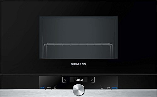 Siemens BE634RGS1 iQ700 Mikrowelle / 900 W / 21 L Garraum / LED-Innenbeleuchtung / Edelstahl
