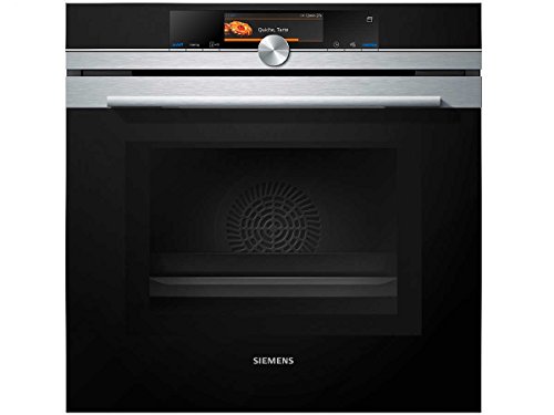 Siemens HN678G4S6 iQ700 Mikrowellen-Backofen mit Dampfunterstützung/Edelstahl/Smart Home kompatibel via Home...