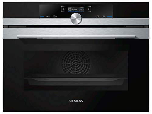 Siemens iQ700 CB634GBS3 Medium Elektrischer Ofen, 47 l, 47 l, 30-300 °C, 300 °C, Schwarz, Edelstahl