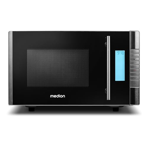 MEDION MD 14482 Mikrowelle mit Grill / 20L Garraum / 8 Automatikprogramme/Auftaufunktion / 800 Watt...