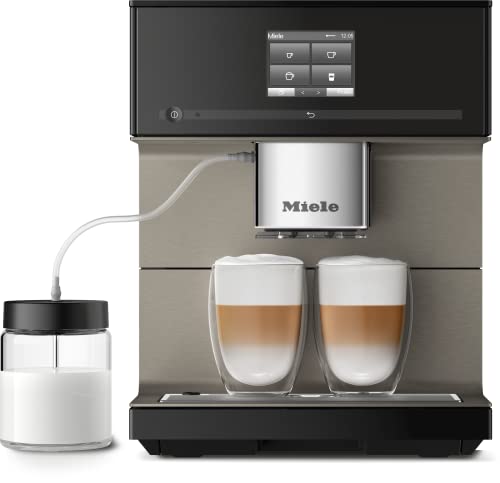 Miele CM 7550 CoffeePassion Kaffeevollautomat - OneTouch for Two, AromaticSystem, 10 Genießerprofile,...