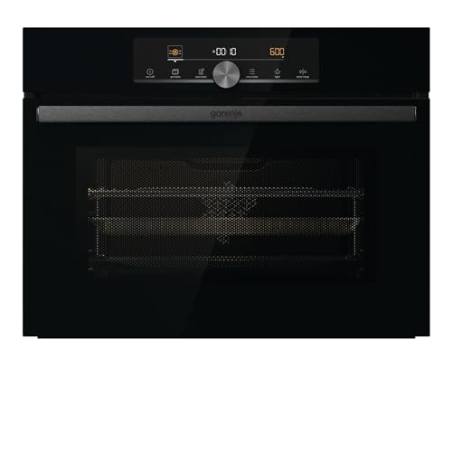 Gorenje BCM4547A10BG Kompakt-Backofen mit Mikrowellenfunktion Schwarz